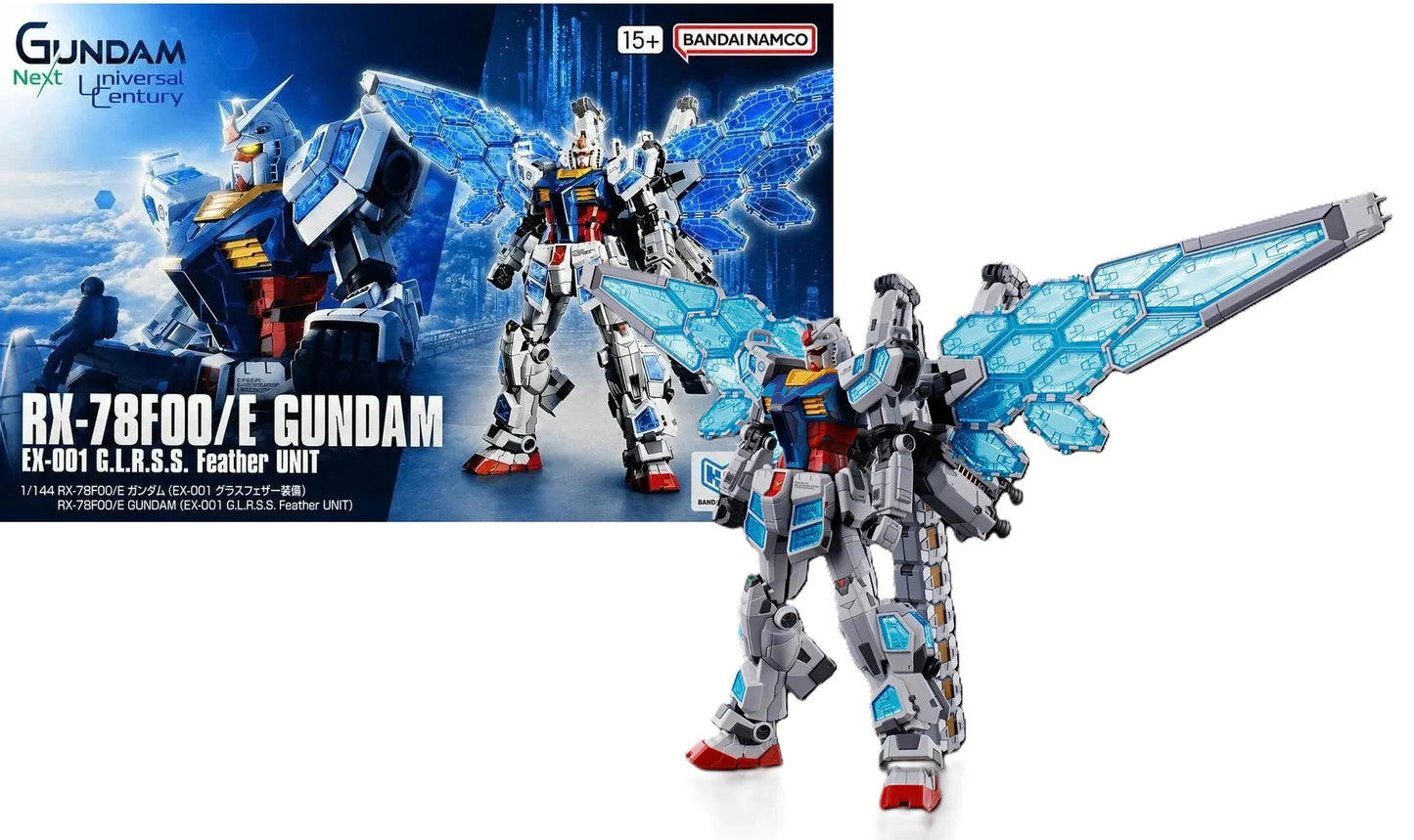 Gundam - HG 1/144 RX-78F00/E (EX-001 G.L.R.S.S. Feather Unit) - Gunpla