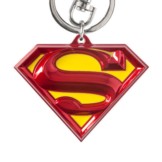 SUPERMAN – Porte-clés Logo coloré en étain – DC Comics
