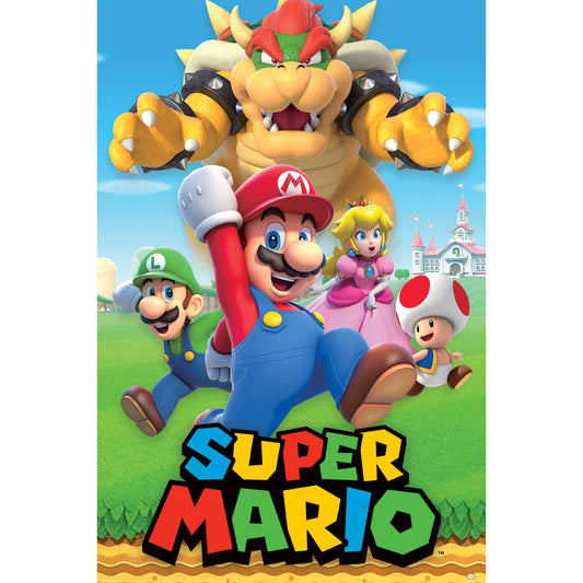 Super Mario - Character Montage - Poster 61 x 91cm