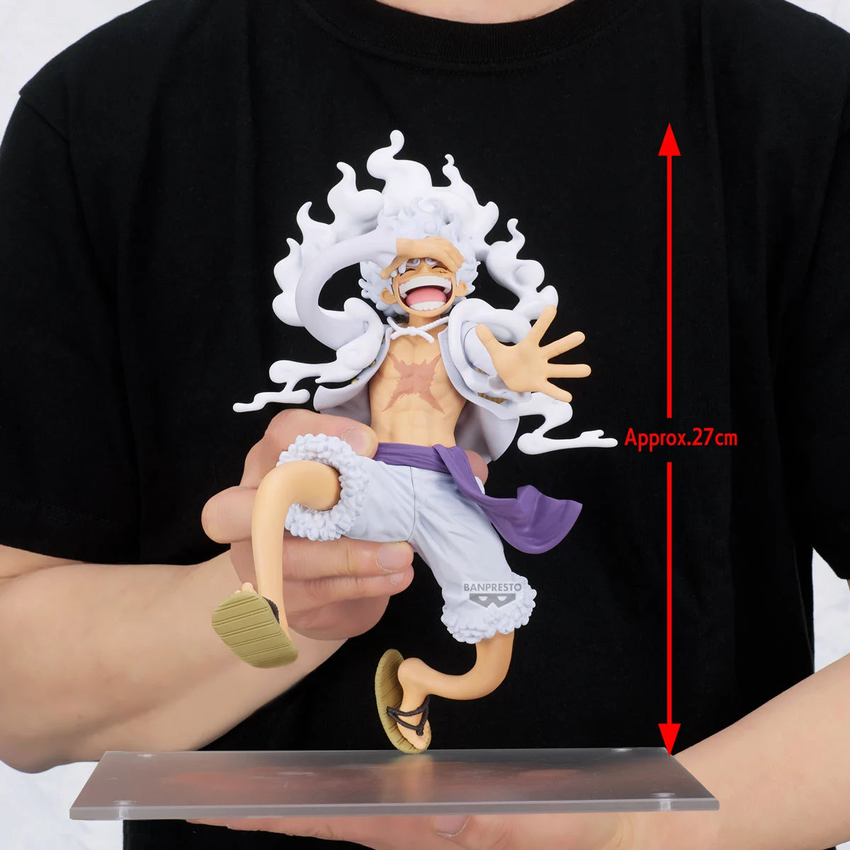 112026 - One Piece - Monkey D. Luffy Gear 5 – Figurine Banpresto