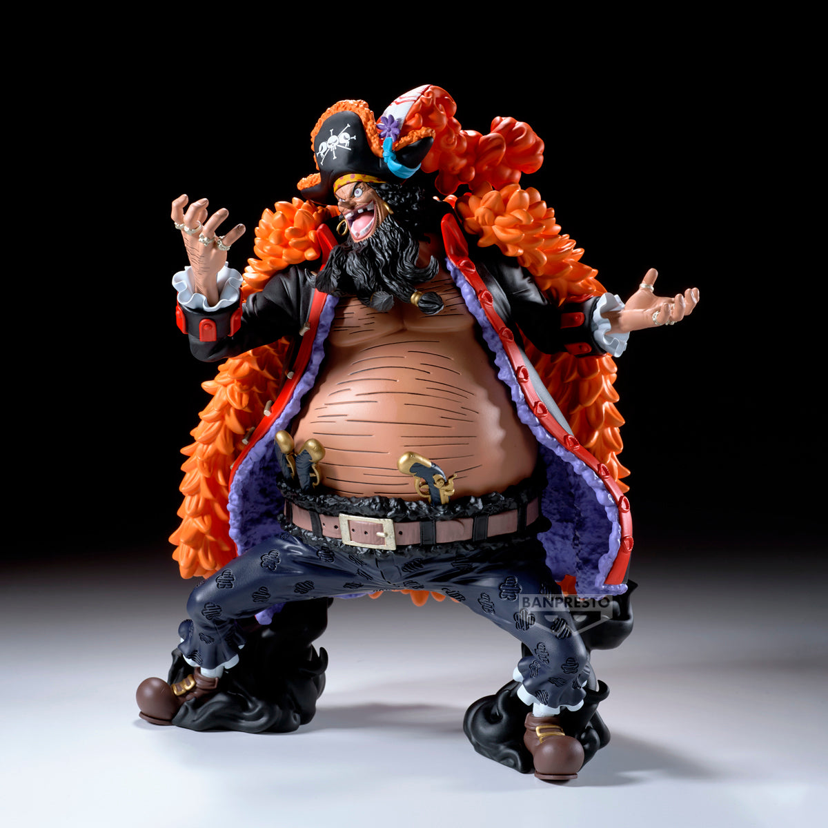 112026- ONE PIECE - Marshall D. Teach - Figurine Grandista 22cm
