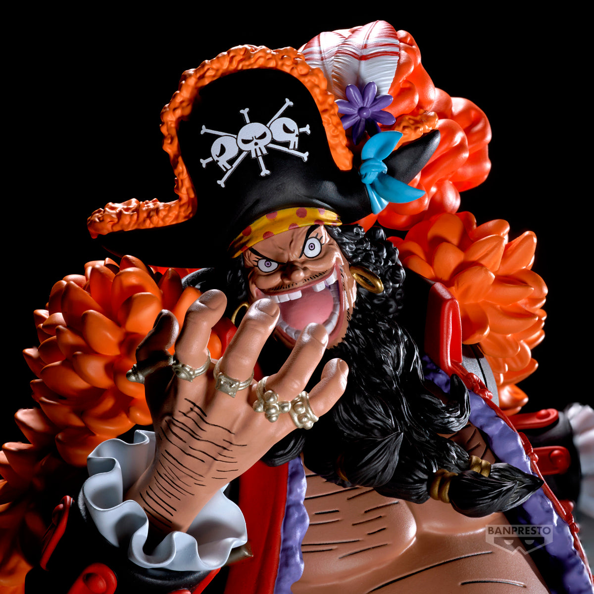 112026- ONE PIECE - Marshall D. Teach - Figurine Grandista 22cm