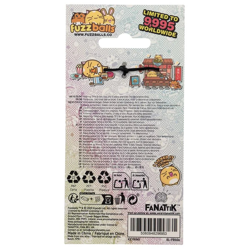 Fuzzballs - Whisky Noodles - Portes clés Fanattik