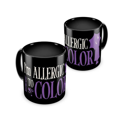 Mercredi - 'Je suis Allergique aux Couleurs' - Mug 350ml