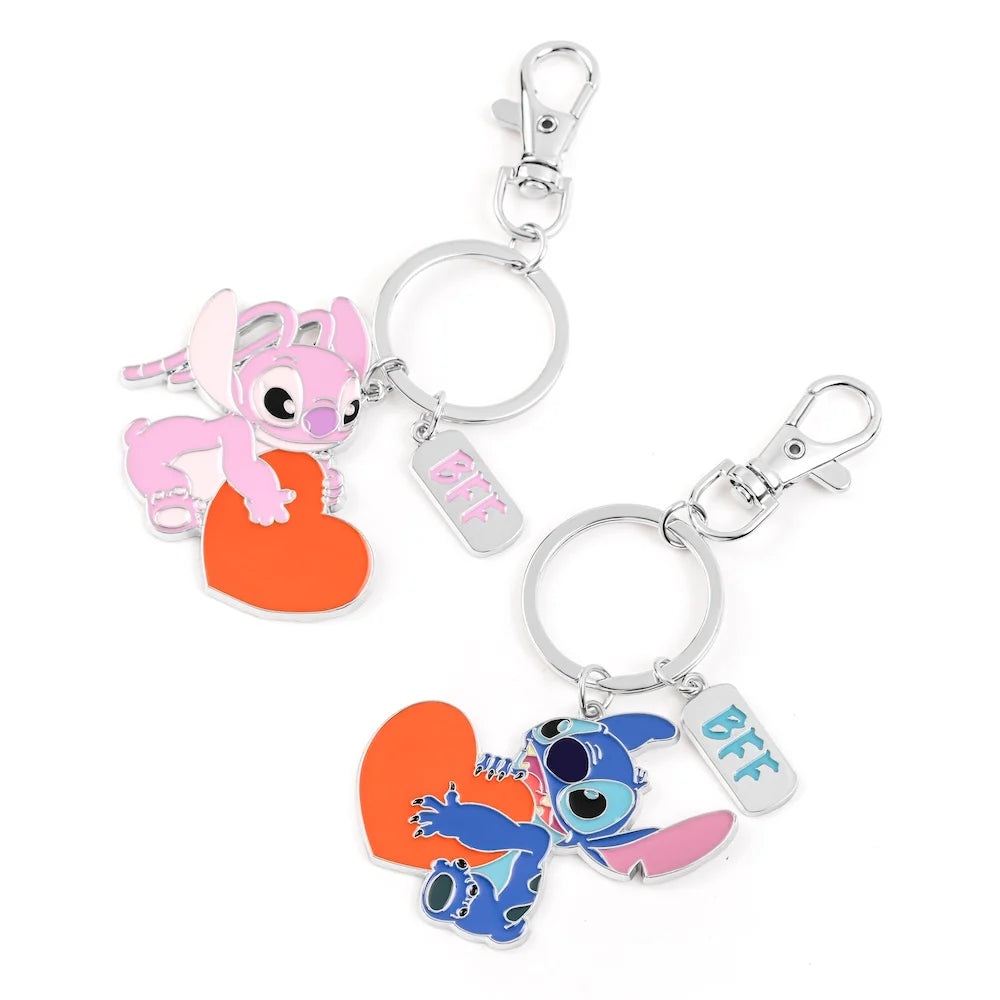 Lilo & Stitch - Stitch & Angel BFF - Set de 2 Portes clés Peershardy