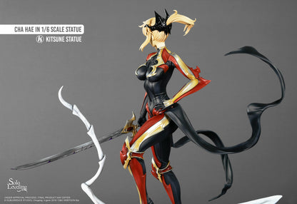 Sur Commande - Solo Leveling -  Cha Hae-In - Statuette Kitsune Statue