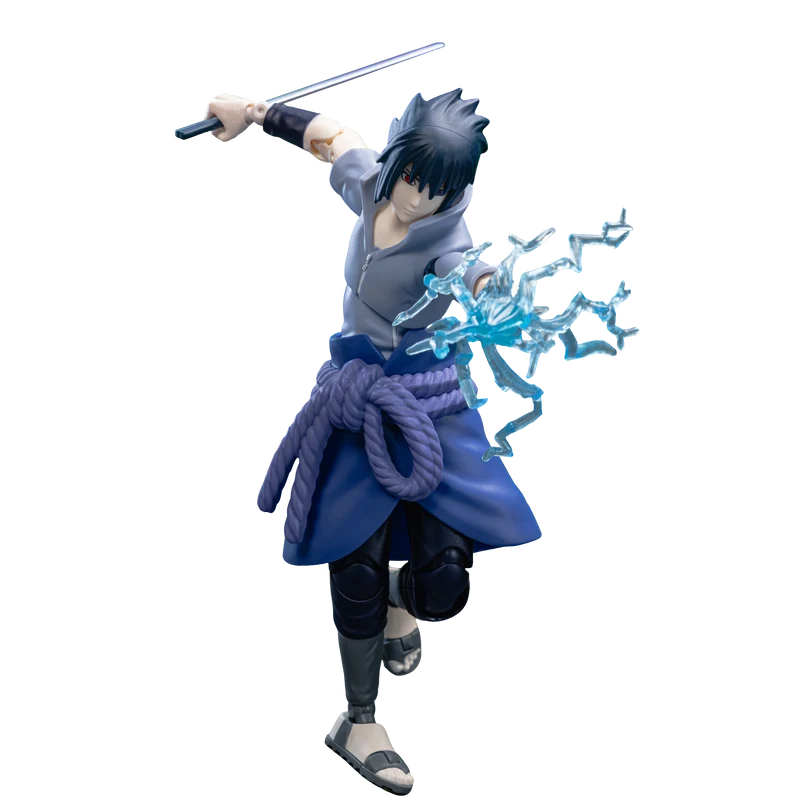 122026 - Naruto Shippuden - Sasuke Uchiha (Champion Class) - Figurine Articulée Blokees