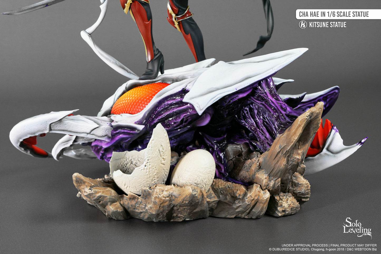 Sur Commande - Solo Leveling -  Cha Hae-In - Statuette Kitsune Statue