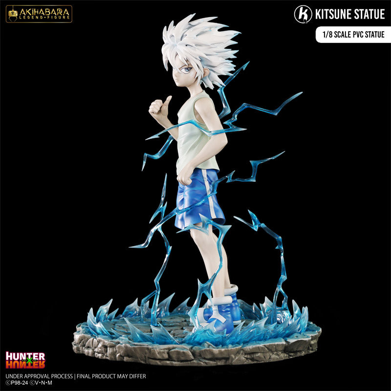 Sur Commande - Hunter X Hunter - Killua Kirua Zoldieck - Statuette Kitsune