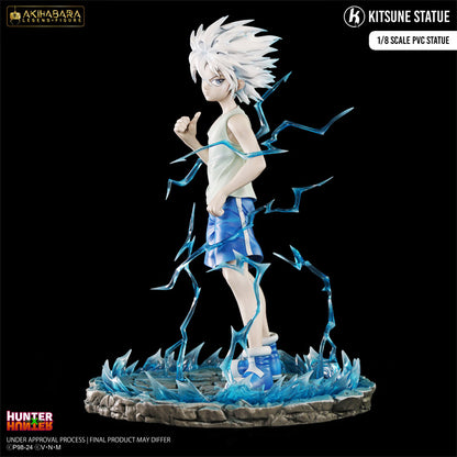 Sur Commande - Hunter X Hunter - Killua Kirua Zoldieck - Statuette Kitsune