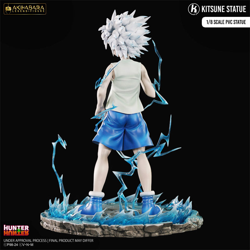 Sur Commande - Hunter X Hunter - Killua Kirua Zoldieck - Statuette Kitsune