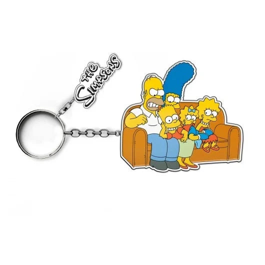 Les Simpsons - Famille - Porte-clés