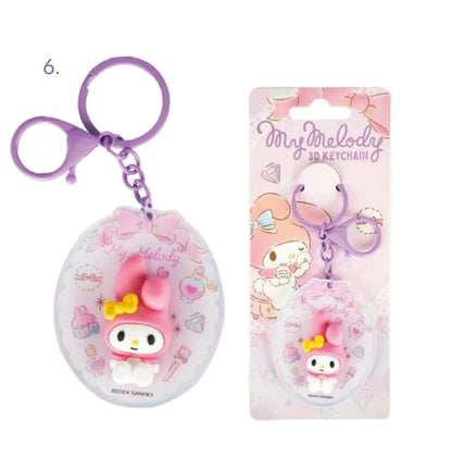 Sanrio - My Melody - Portes clés Blue Sky