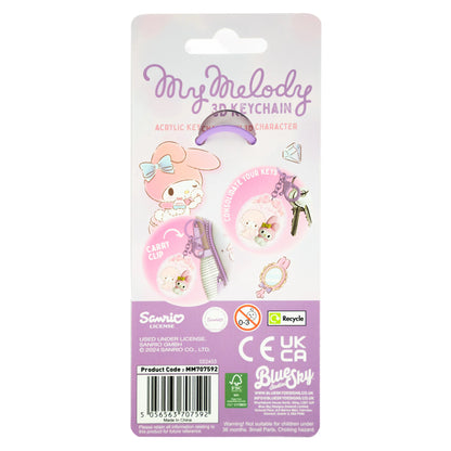 Sanrio - My Melody - Portes clés Blue Sky