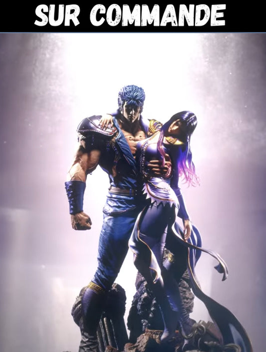 Statuette Kenshiro & Yuria Polar Star of Love 71 cm – Édition Limitée Prime 1 Studio DELUXE EDITION