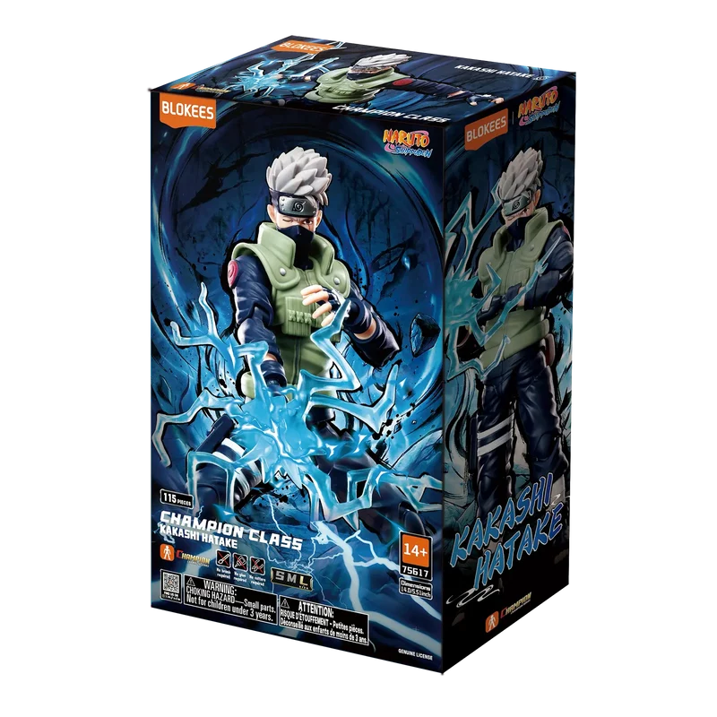 122026 - Naruto Shippuden - Kakashi Hatake (Champion Class) - Figurine Articulée Blokees
