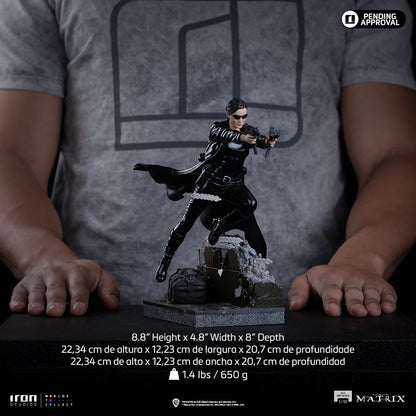 082026 - Matrix - Trinity - Statuette Iron Studio