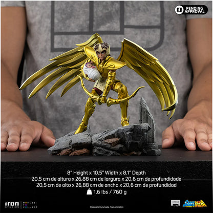 082026 - Saint Seiya - Sagittarius Aiolos - Statuette Iron Studio