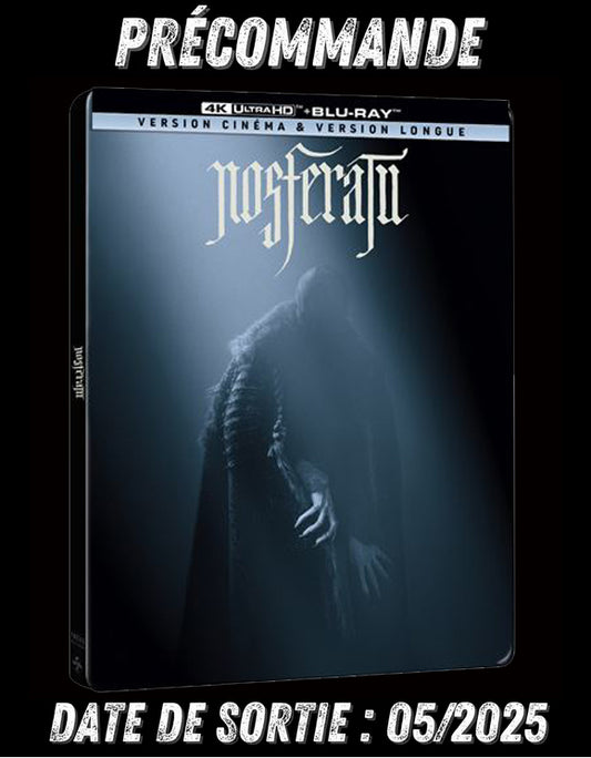 052025 Nosferatu Édition Limitée Steelbook Blu-ray 4K Ultra HD