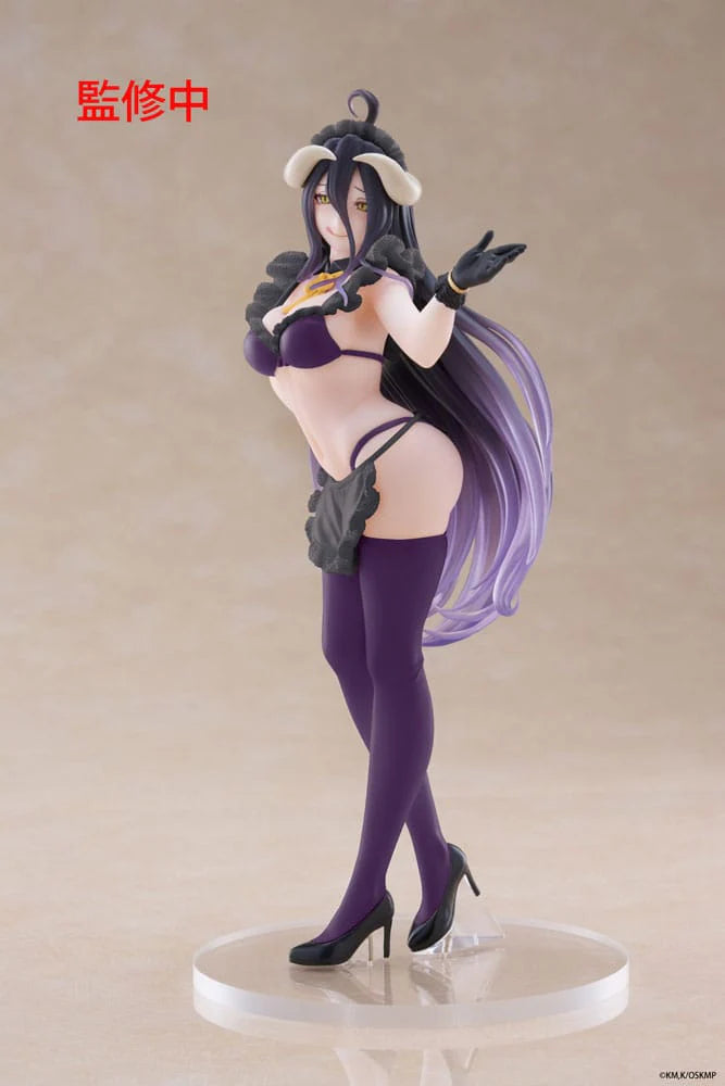 Overlord IV Statuette Albedo Maid Ver. Coreful Taito 18 cm