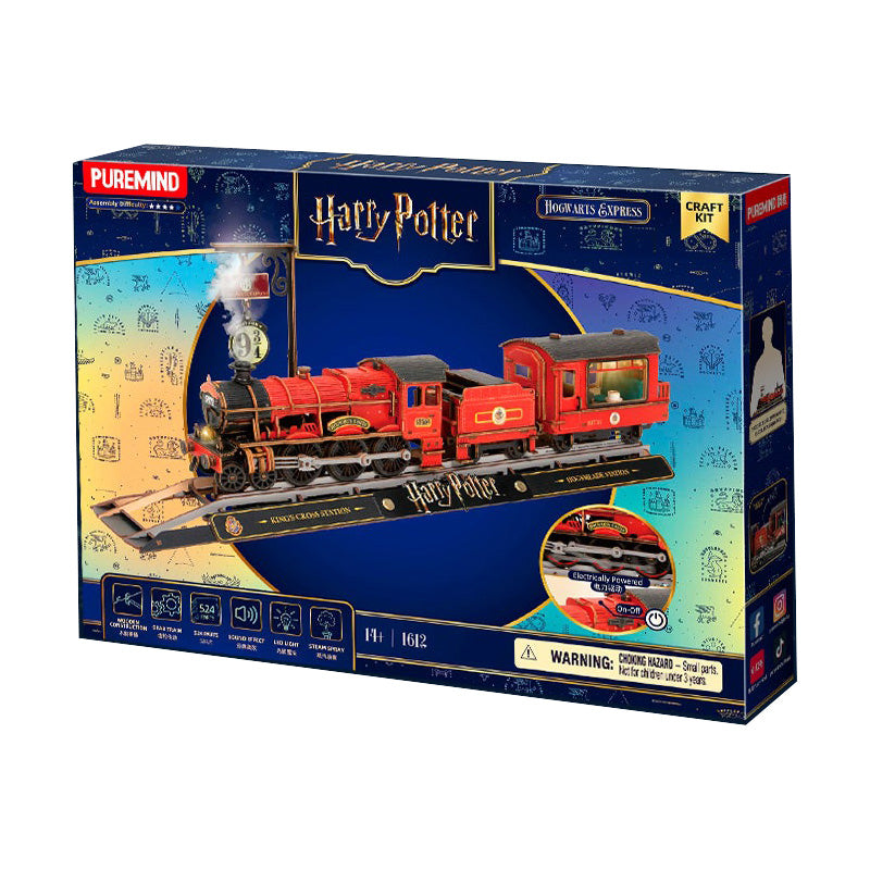 052026 - Harry Potter - Hogwarts Express (Wooden Magic Collectibles) - Maquette Puremind