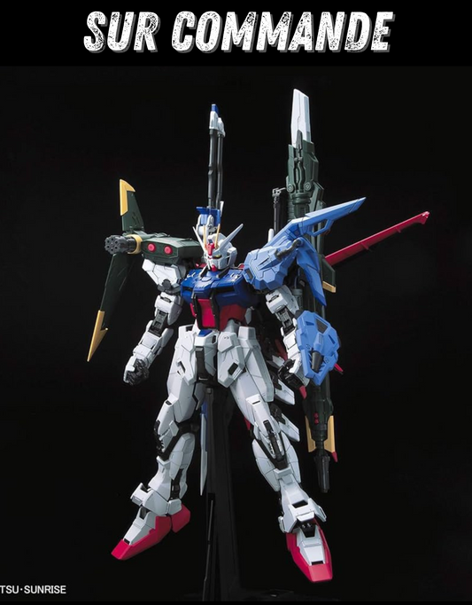 Gundam - PG 1/60 GAT-X105+AQM/E-YM1 Perfect Strike Gundam - Gunpla
