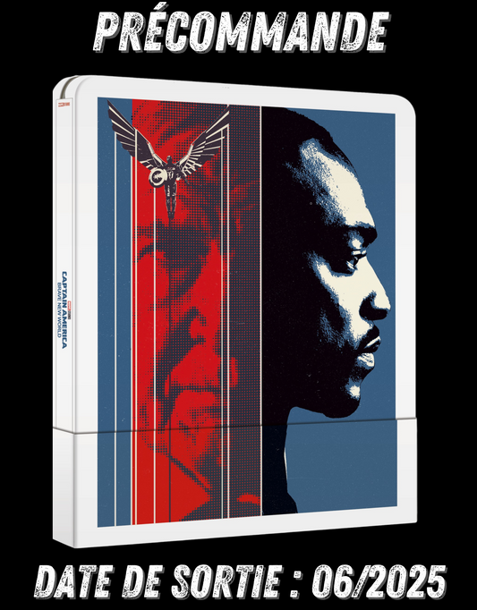 062025 - Captain America : Brave New World - Blu-Ray 4K + Blu-Ray - Edition Limitée