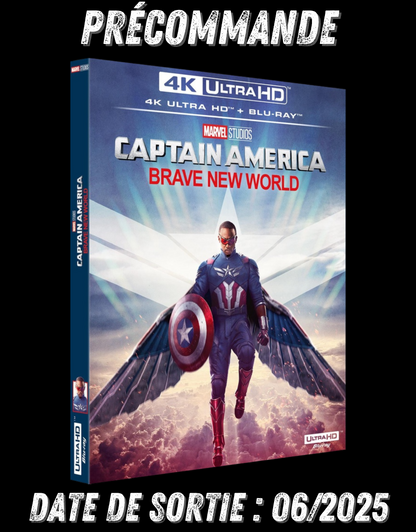 062025 - Captain America : Brave New World - Blu-Ray 4K + Blu-ray - Edition standard