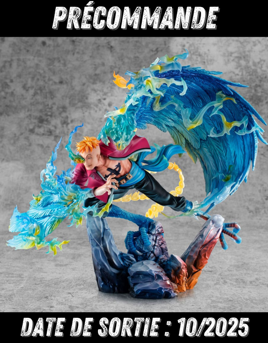 102025 - One Piece - Marco the Phoenix - Statuette Megahouse