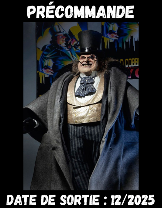 122025 - Batman (Le Défi) - Mayoral Pinguin (Danny DeVito) - Figurine Articulée Neca