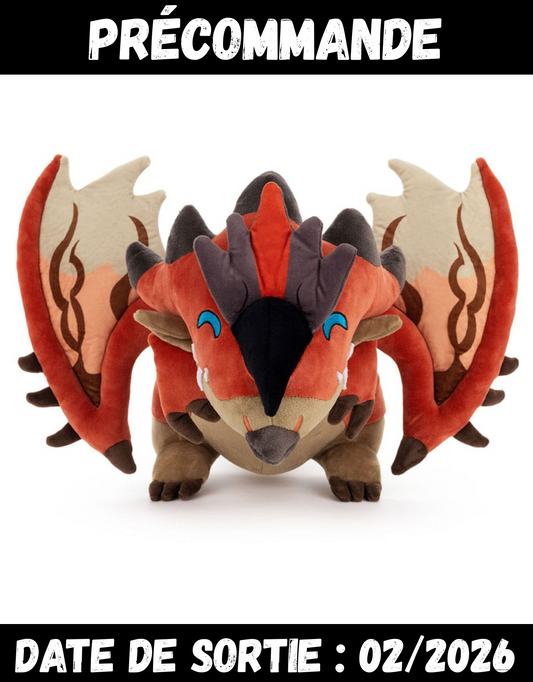 022026 - Monster Hunter Wilds - Rathalos - Peluche Youtooz