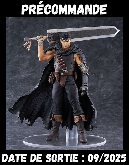 092025 - Berserk - Guts (Black Swordsman) - Figurine Good Smile Company