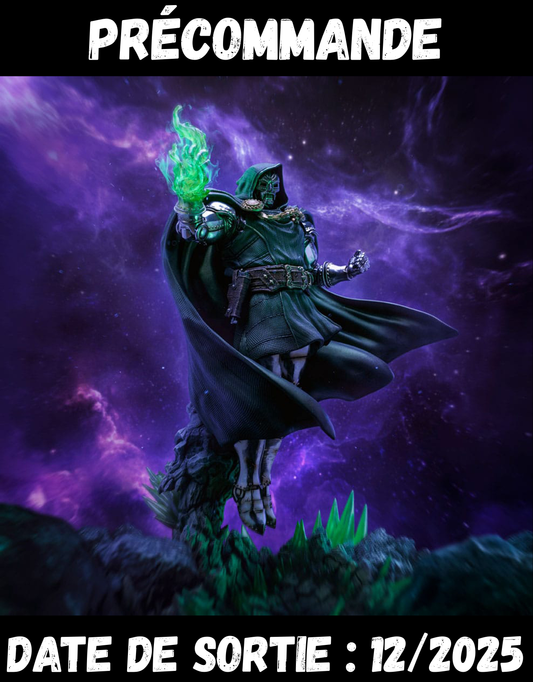 122025 - The Infinity Gauntlet Marvel Legends Diorama statuette 1/10 Art Scale Infinity Doctor Doom Deluxe Edition