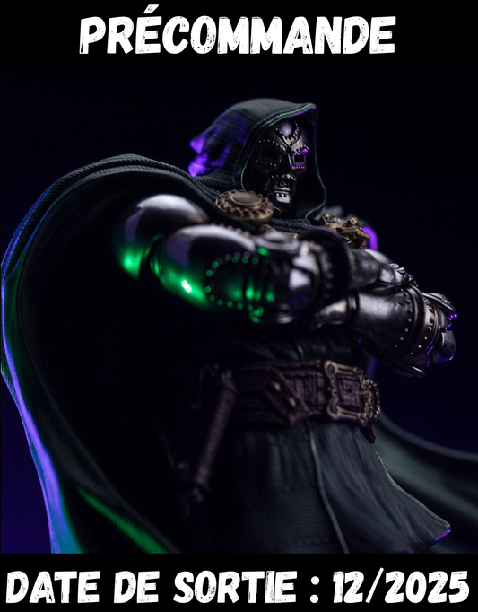 122025 - The Infinity Gauntlet Marvel Legends Diorama statuette 1/10 Art Scale Infinity Doctor Doom