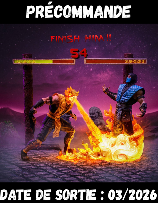 032026 - Mortal Kombat - Scorpion Fatality - Statuette Iron Studio 1/10