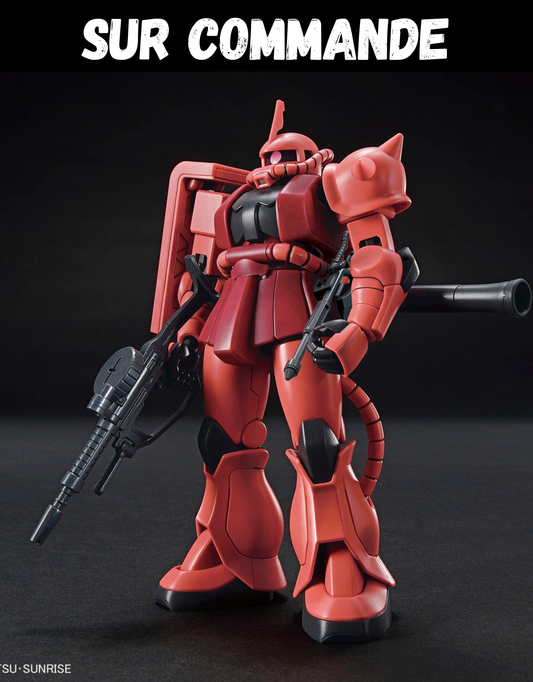 Gundam - HGUC 1/144 MS-06S Zaku II (40th) - Gunpla