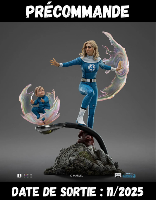 112025 - Les 4 Fantastiques - Madame Invisible - Statuette Iron Studio