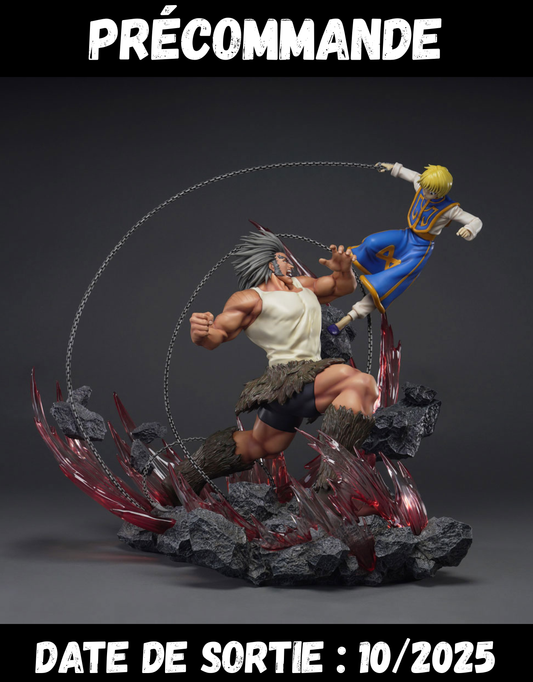 102025 - Hunter x Hunter - Kurapika VS Uvogin - Statuette Hex Collectible