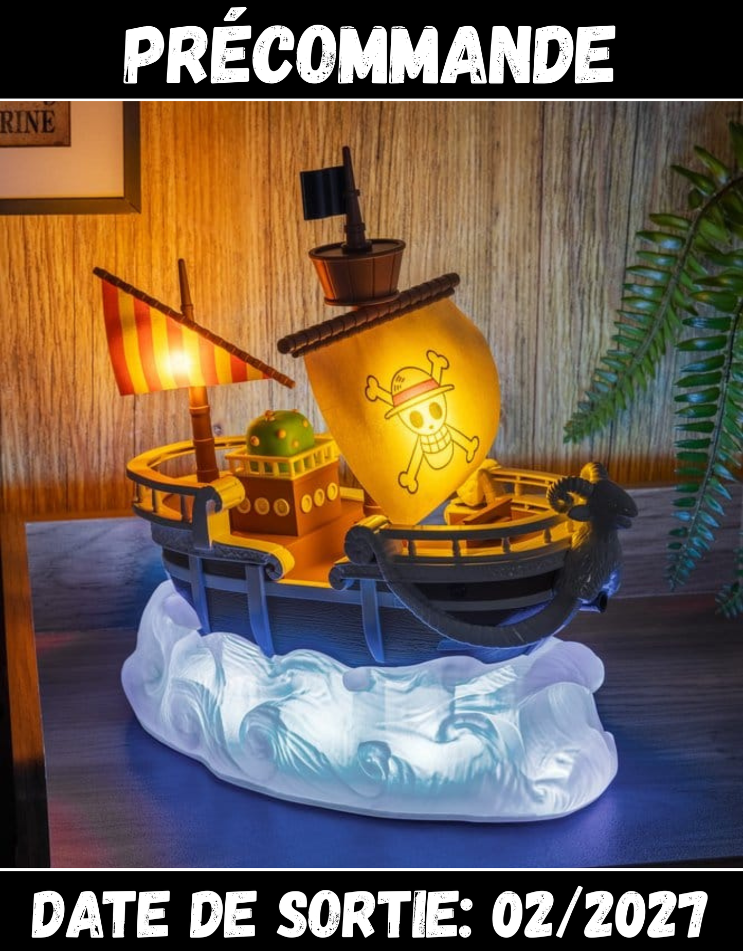 022027 - One Piece - Going Merry - Lampe Diorama Paladone