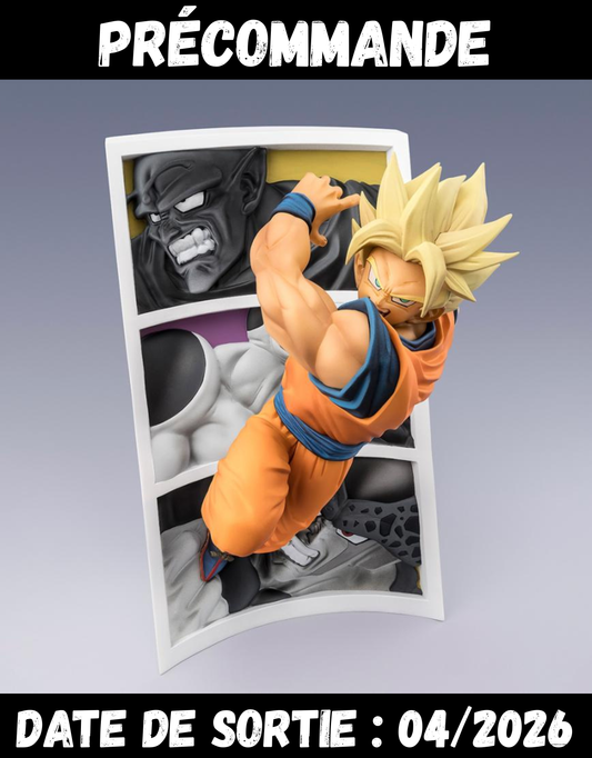 042026 - Dragon Ball Z - S.S Son Goku Trail of Battles - Statuette Tamashii Nation