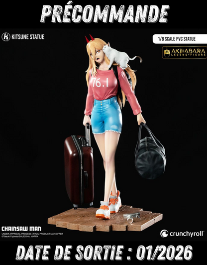 012026 - Chainsaw Man - Power - Statuette Kitsune