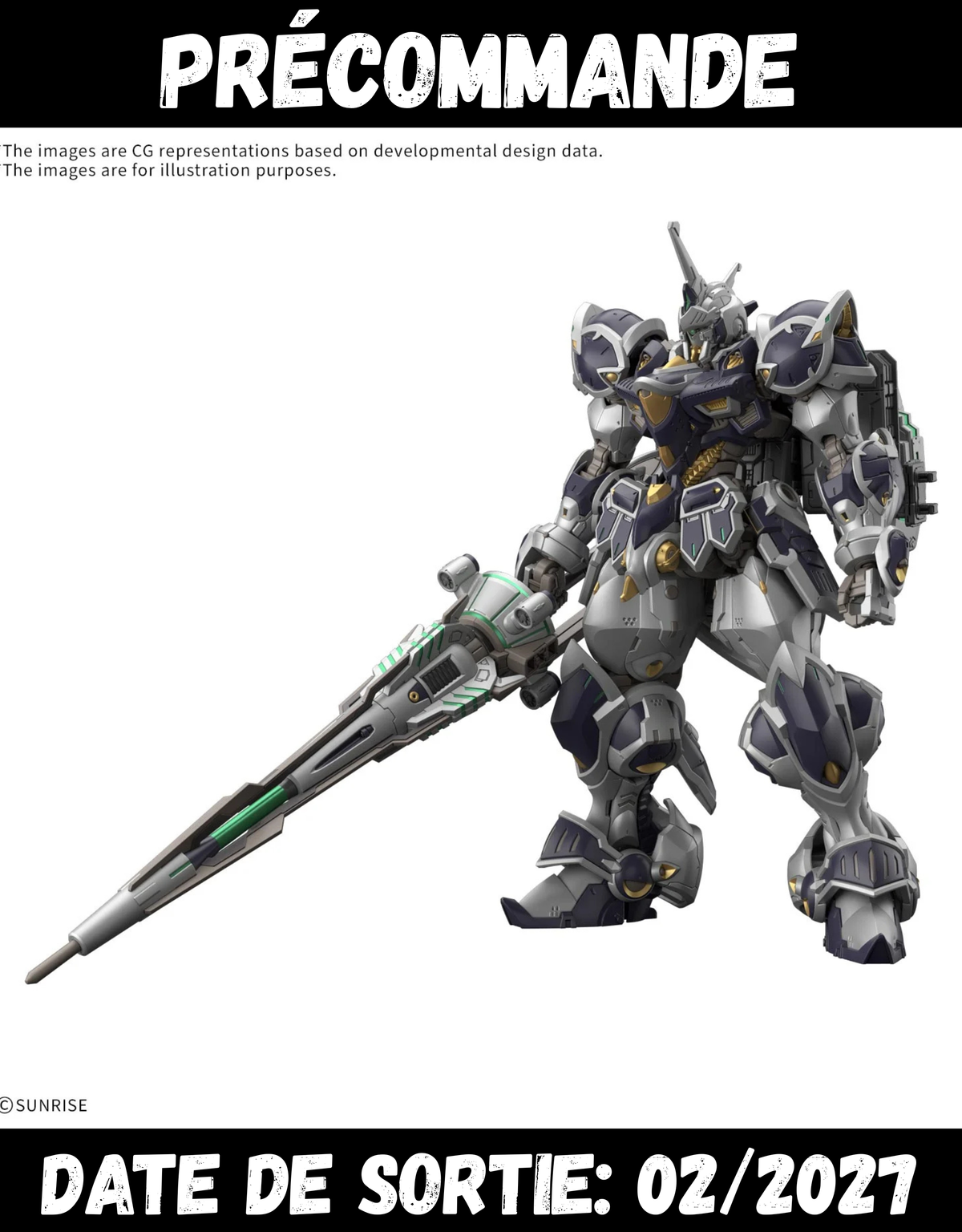 022027 - Gundam - HG 1/144 TRA122E/B Calice - Gunpla
