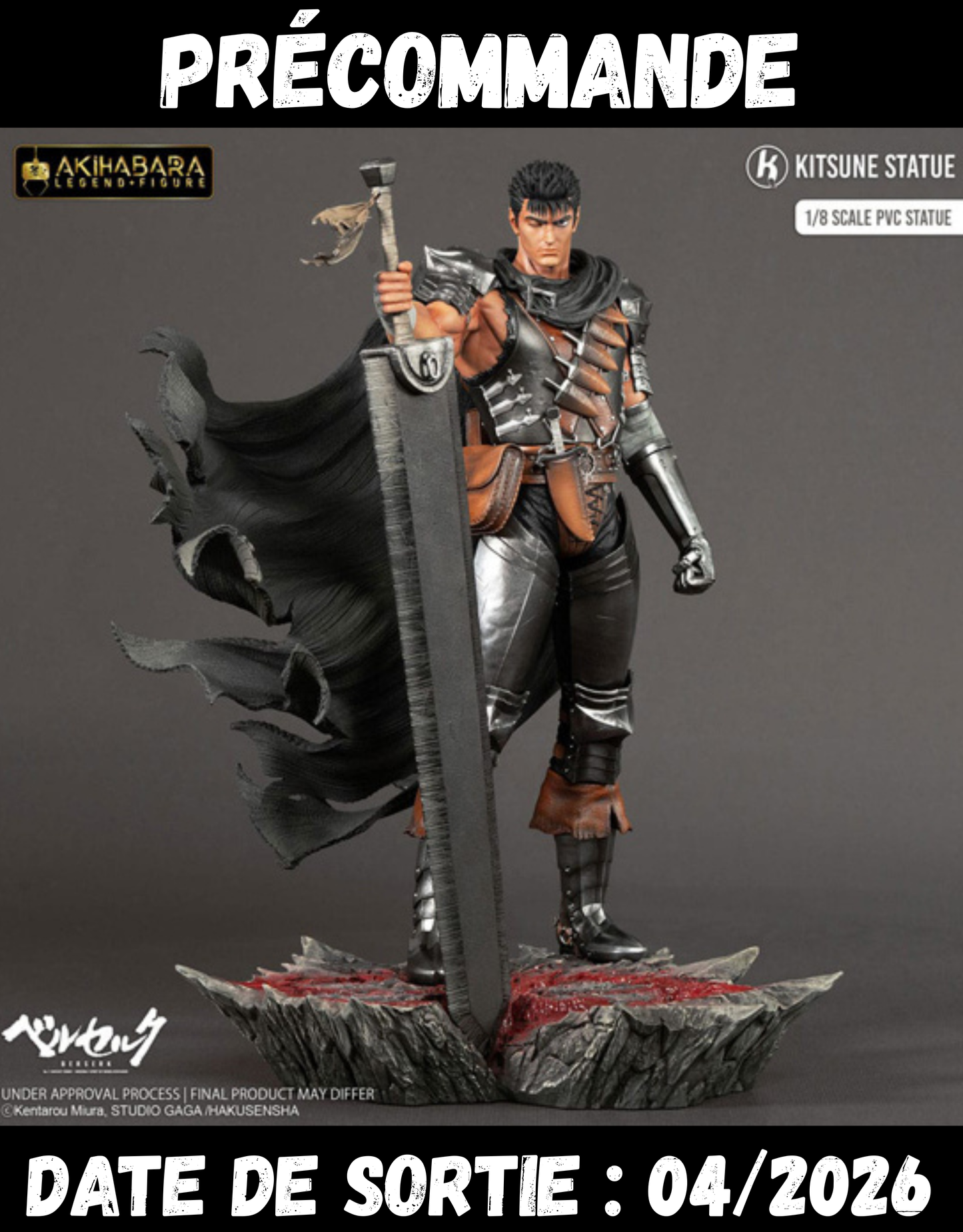 042026 - Berserk - Guts - Statuette Kitsune