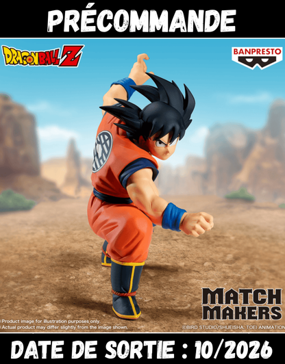 102026 - Dragon Ball Z - Son Goku (Match Maker 1/2) - Figurine Banpresto