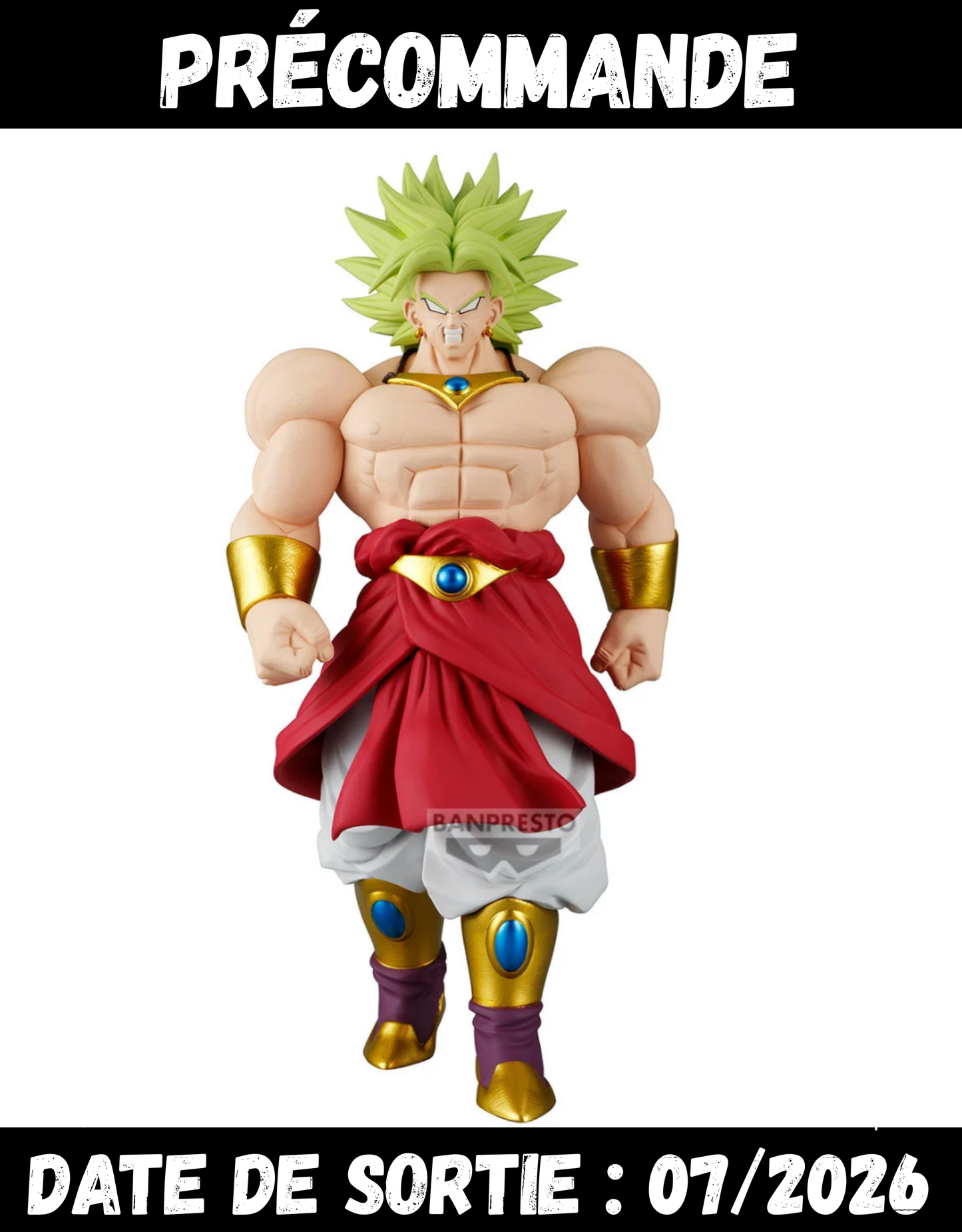 072026 - Dragon Ball Z - Broly - Figurine Banpresto