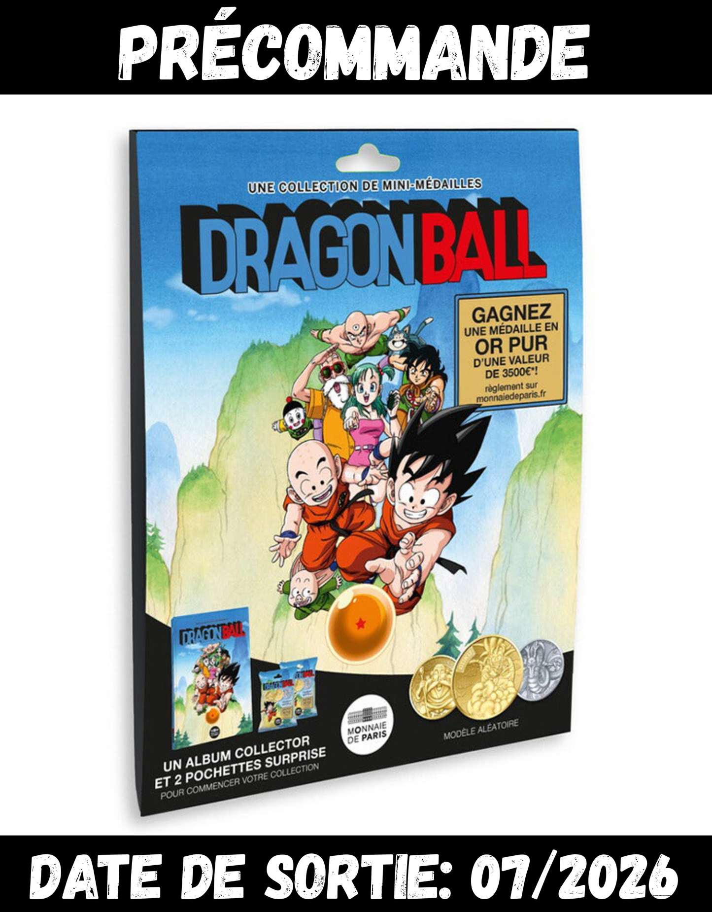 072026 - Dragon Ball - Monnaie De Paris Starter Kit - Goodies MDP