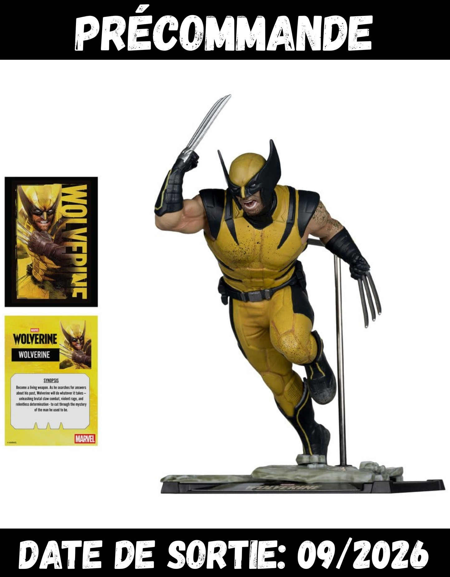 092026 - Marvel - Wolverine - Statuette McFarlane