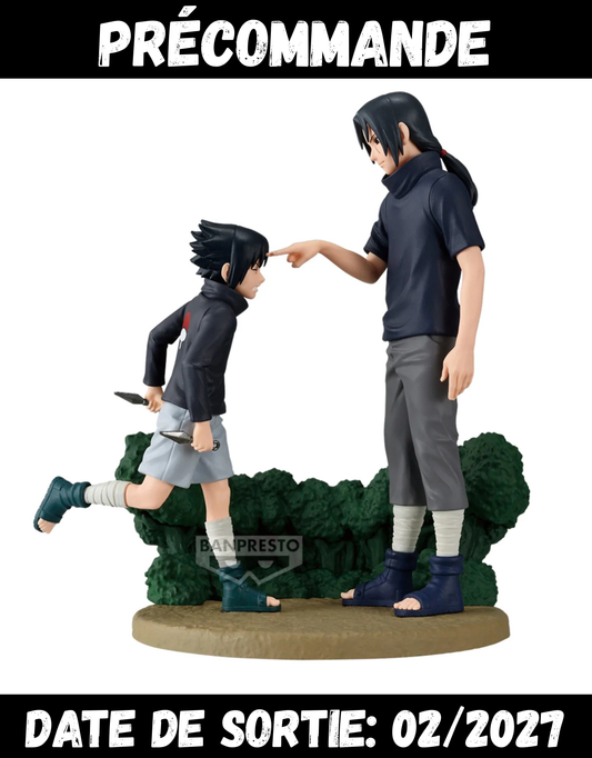 022027 - Naruto - Sasuke & Itachi (Memorable Saga) - Figurine Banpresto