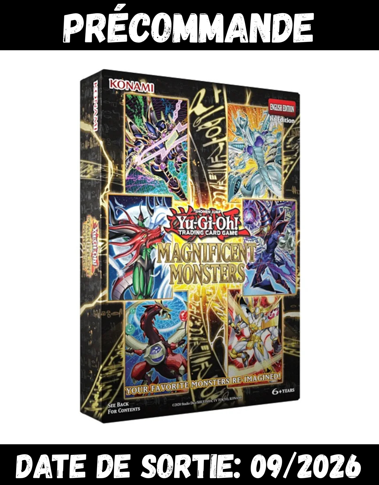 092026 - Yu-Gi-Oh - Display Booster Magnificent Monster - Konami