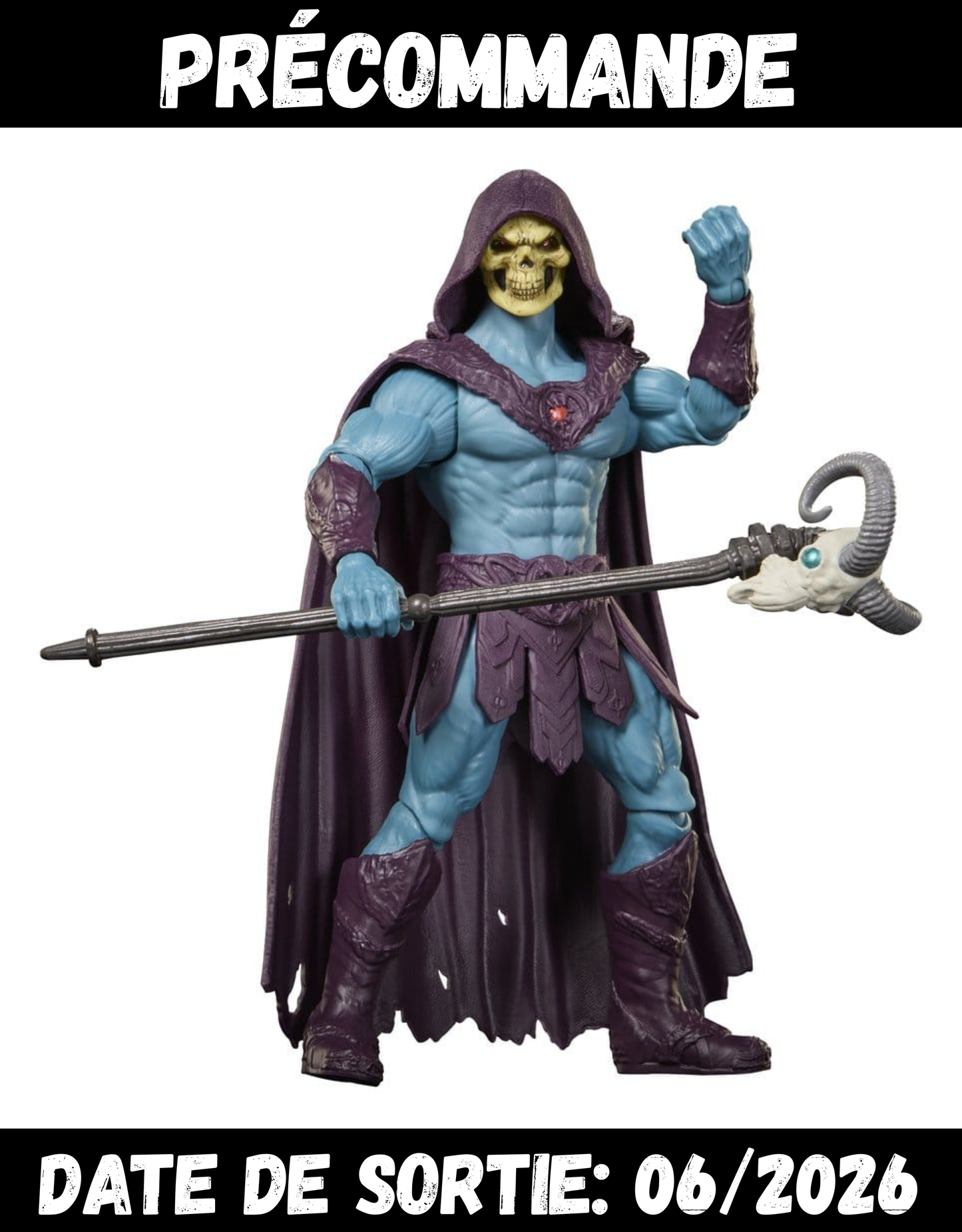 062026 - Masters of the Universe 2026 - Skeletor - Figurine Articulée Mattel